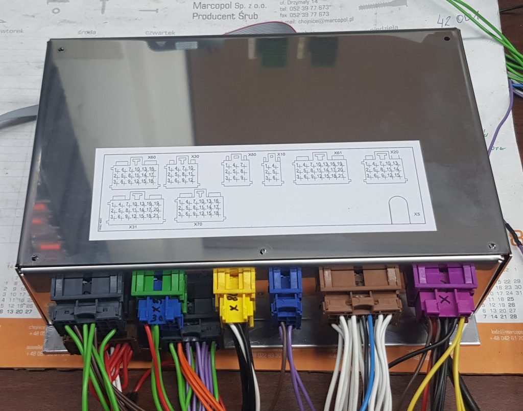 Elektronika Terex TL80 - Naprawa elektroniki TEREX