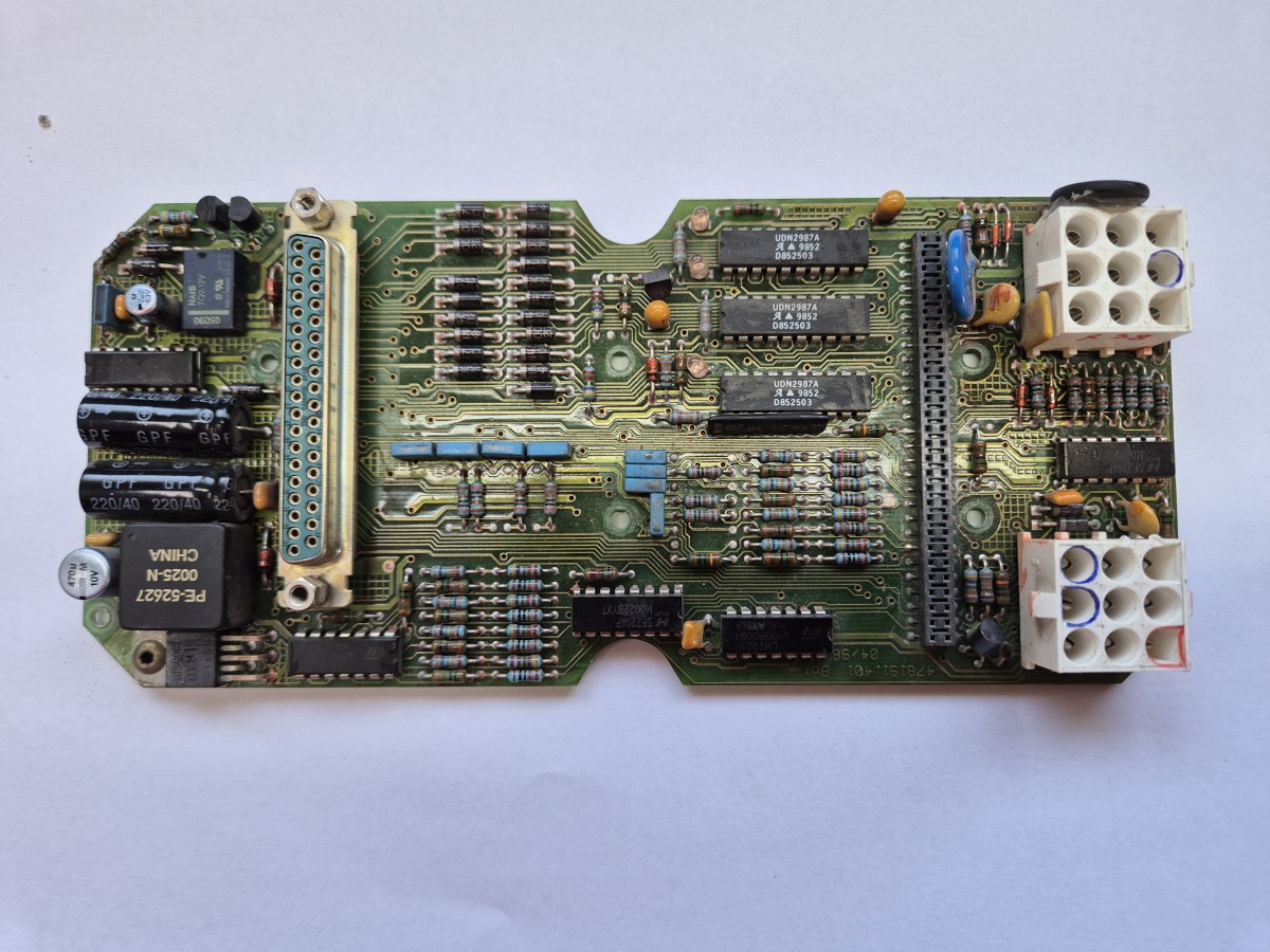 Płytka PCB Liebherr – naprawa elektroniki