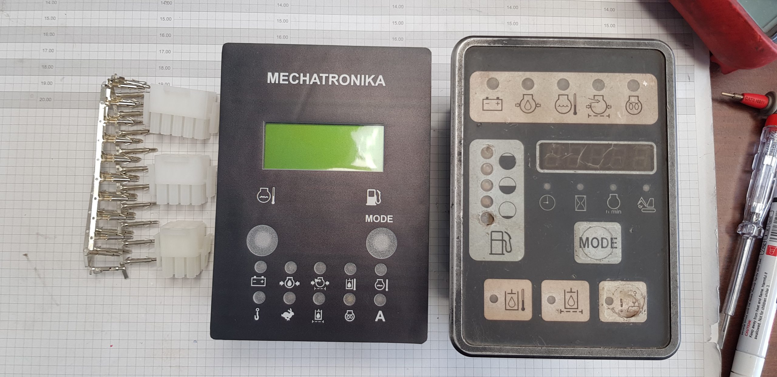 Wyświetlacz Pel‑Job Puma Ecu Volvo 35