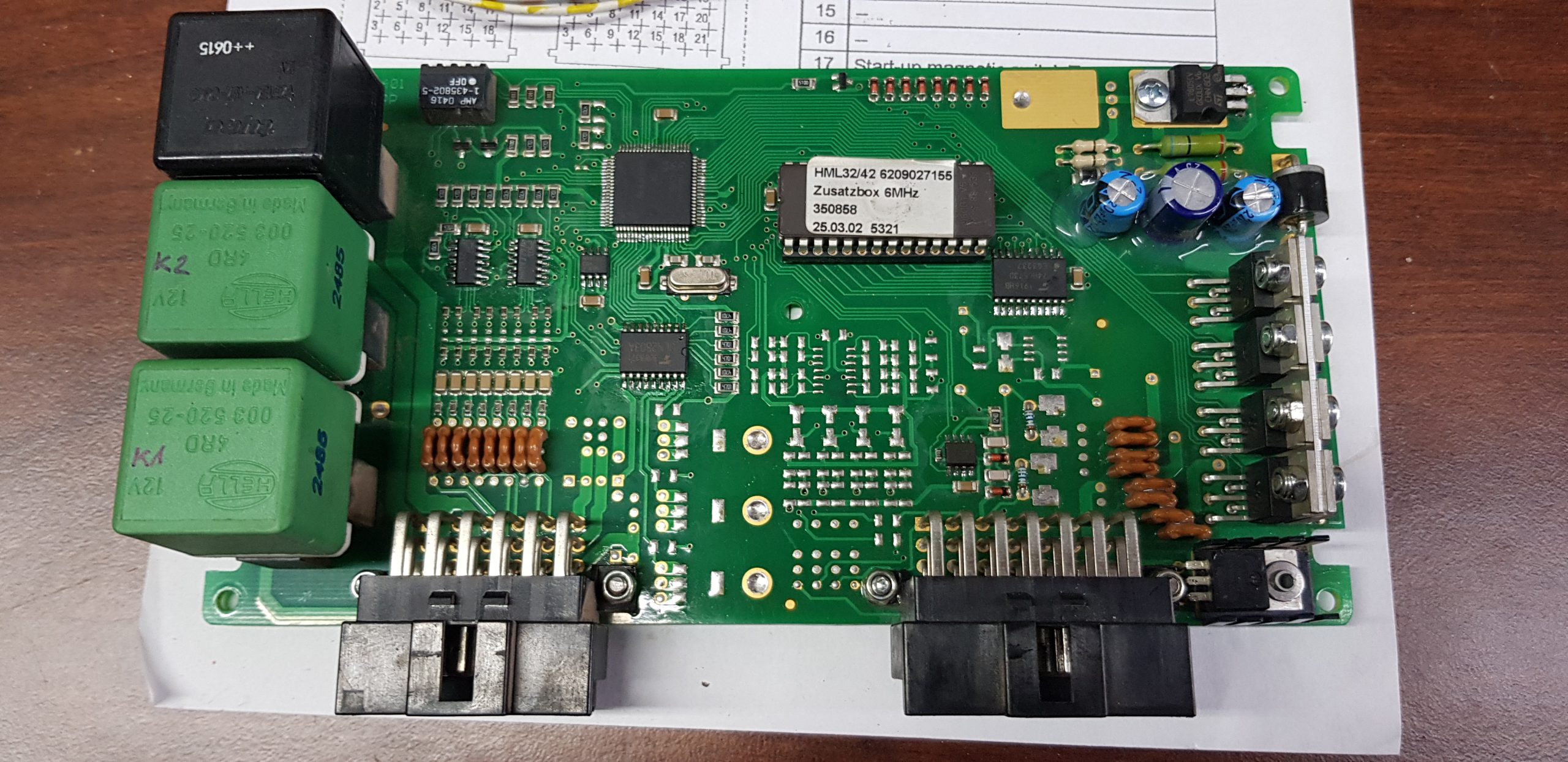 Naprawa elektroniki Terex TC125