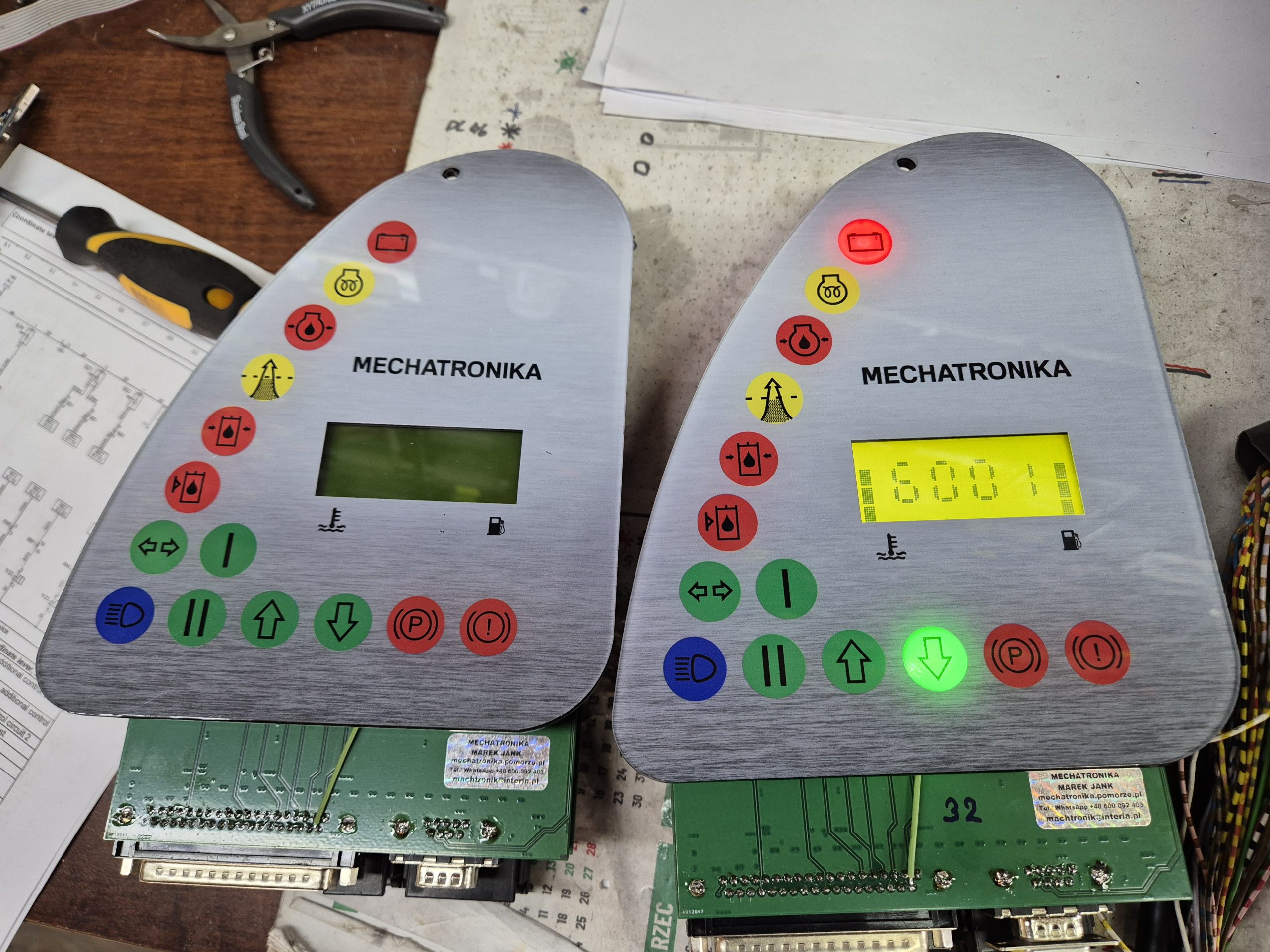 Wyświetlacz Schaeff Bobcat Terex