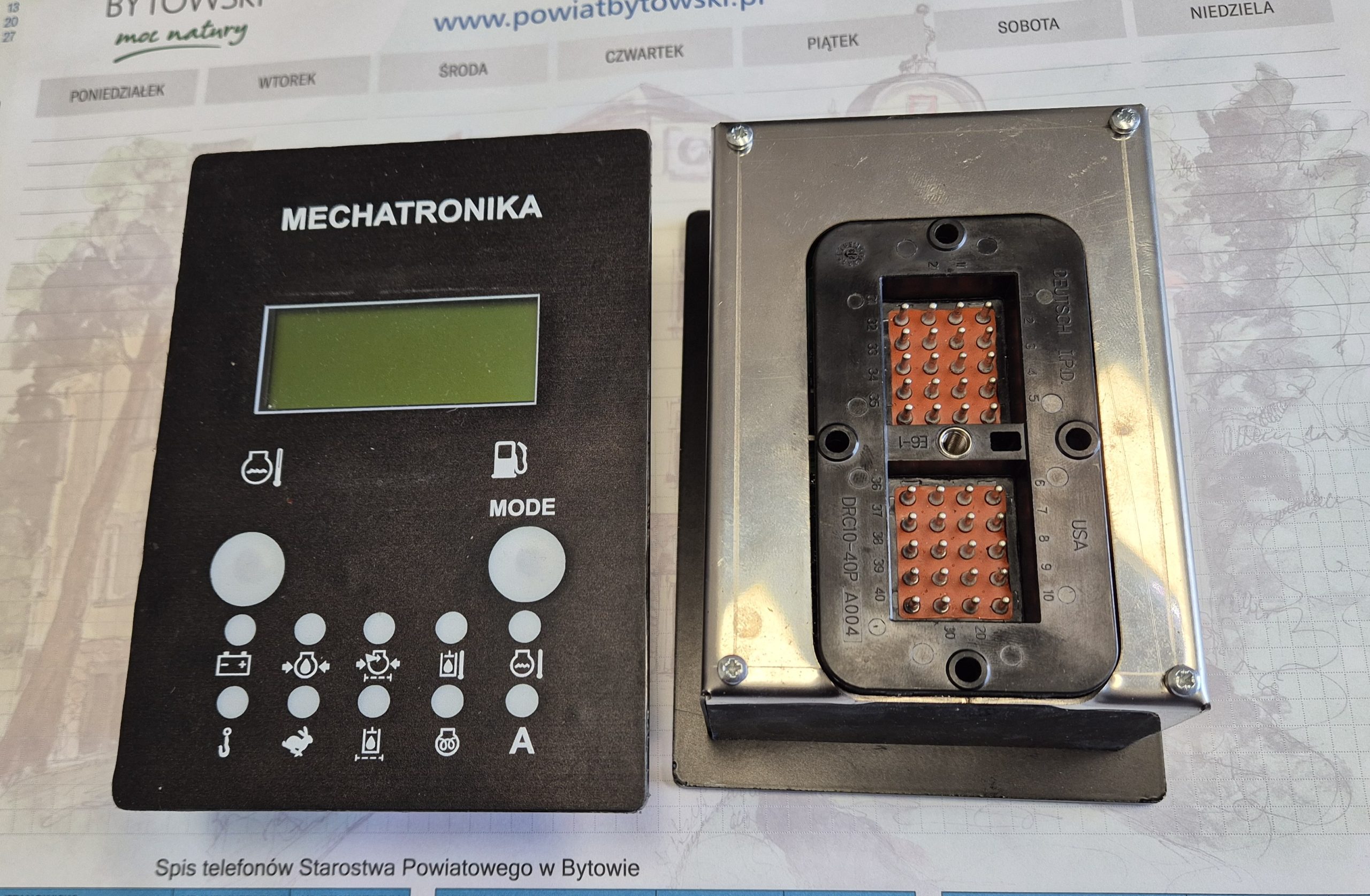 Volvo EC35 EC45 Puma 2 Control Panel Repair Drc10-40P A004