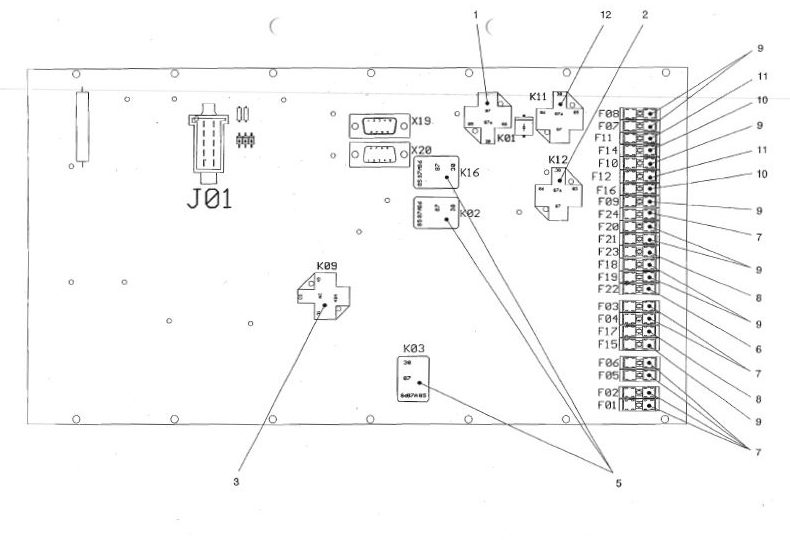 Schemat instalacji Atlas AR 55 65 70 75s 80 85 – elektryka ładowarki Atlas, elektronika budowlana, wiring diagram Atlas AR, Radlader Schaltplan